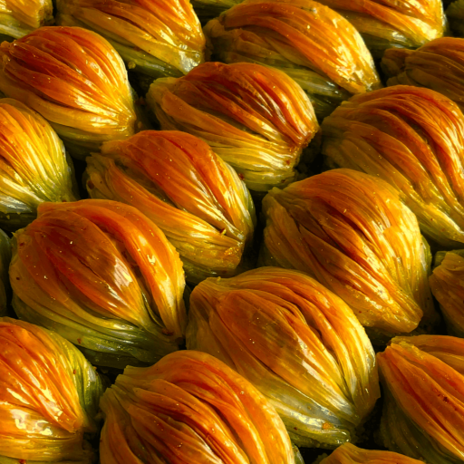 Fıstıklı Midye Baklava